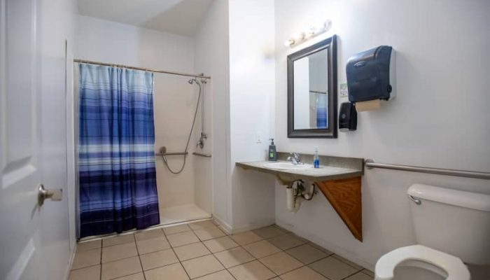 Bathroom With Accessible Shower